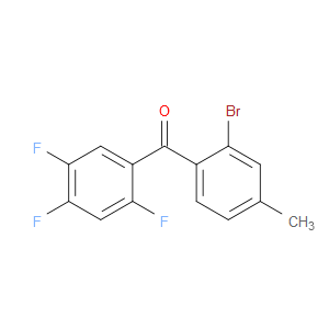 Methanone, (2-bromo-4-methylphenyl)(2,4,5-trifluorophenyl)-
