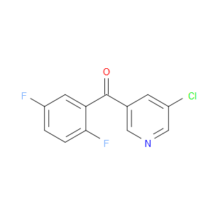 (5-Chloro-3-pyridinyl)(2,5-difluorophenyl)methanone