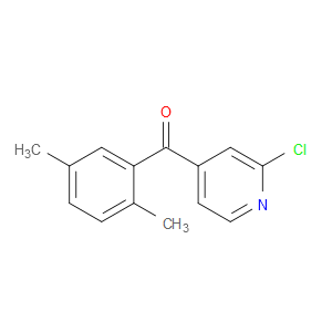 (2-Chloro-4-pyridinyl)(2,5-dimethylphenyl)methanone