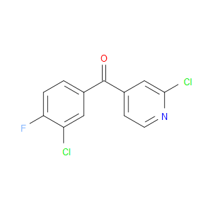 (3-Chloro-4-fluorophenyl)(2-chloro-4-pyridinyl)methanone