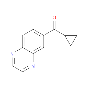 Cyclopropyl-6-quinoxalinylmethanone