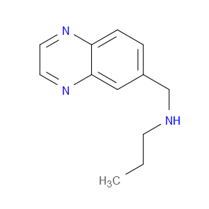 N-Propyl-6-quinoxalinemethanamine