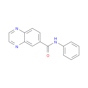N-Phenyl-6-quinoxalinecarboxamide