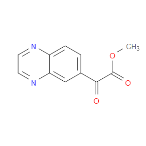 Methyl α-oxo-6-quinoxalineacetate