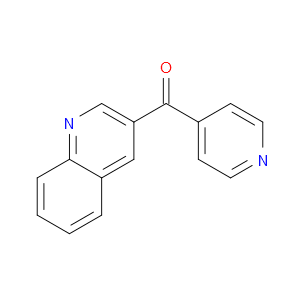 4-Pyridinyl-3-quinolinylmethanone