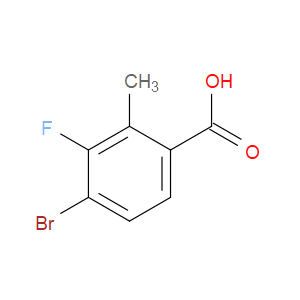 4-Bromo-3-fluoro-2-methylbenzoic acid