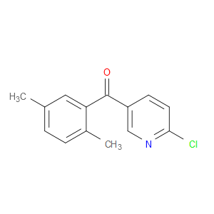 (6-Chloro-3-pyridinyl)(2,5-dimethylphenyl)methanone