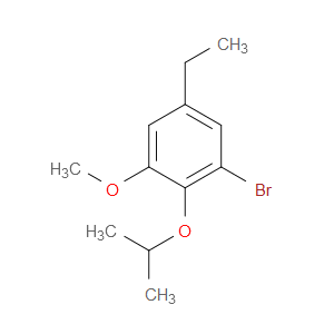 1-bromo-5-ethyl-2-isopropoxy-3-methoxybenzene