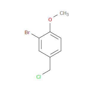 2-Bromo-4-(chloromethyl)-1-methoxybenzene