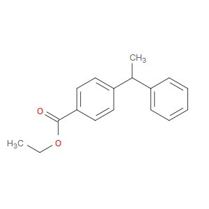 Benzoic acid, 4-(1-phenylethyl)-, ethyl ester