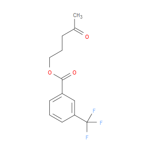 Benzoic acid, 3-(trifluoromethyl)-, 4-oxopentyl ester