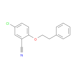 5-Chloro-2-(2-phenylethoxy)benzonitrile