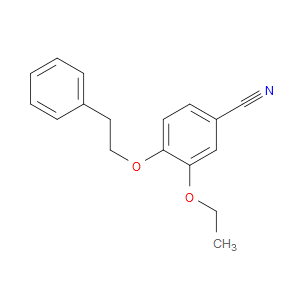 3-Ethoxy-4-(2-phenylethoxy)benzonitrile