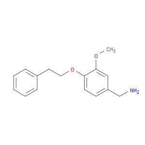 3-Methoxy-4-(2-phenylethoxy)benzenemethanamine