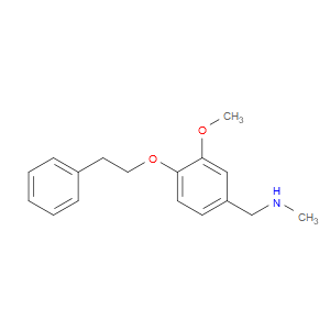 3-Methoxy-N-methyl-4-(2-phenylethoxy)benzenemethanamine