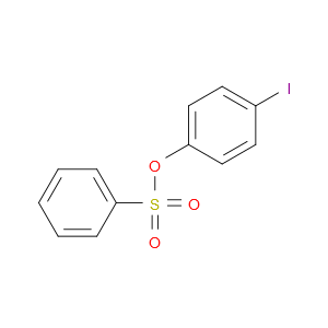 Phenol, 4-iodo-, 1-benzenesulfonate