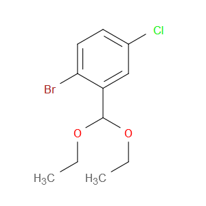 1-Bromo-4-chloro-2-(diethoxymethyl)benzene