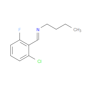 N-butyl-1-(2-chloro-6-fluorophenyl)methanimine