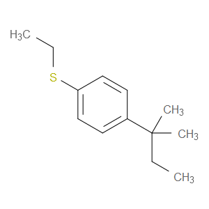 ethyl(4-(tert-pentyl)phenyl)sulfane