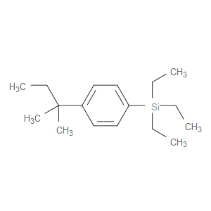 triethyl(4-(tert-pentyl)phenyl)silane