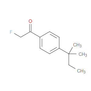 2-fluoro-1-(4-(tert-pentyl)phenyl)ethanone