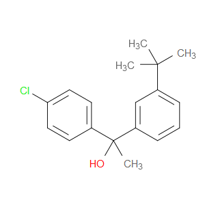 1-(3-(tert-butyl)phenyl)-1-(4-chlorophenyl)ethanol