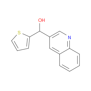 quinolin-3-yl(thiophen-2-yl)methanol
