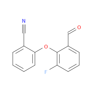 2-(2-Fluoro-6-formylphenoxy)benzonitrile