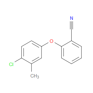 Benzonitrile, 2-(4-chloro-3-methylphenoxy)-
