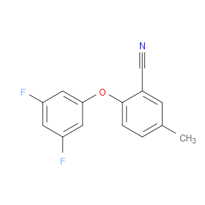 2-(3,5-Difluorophenoxy)-5-methylbenzonitrile