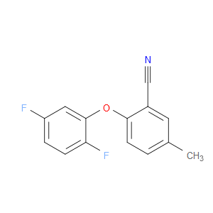 2-(2,5-Difluorophenoxy)-5-methylbenzonitrile