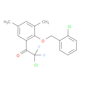 2-chloro-1-(2-((2-chlorobenzyl)oxy)-3,5-dimethylphenyl)-2,2-difluoroethanone