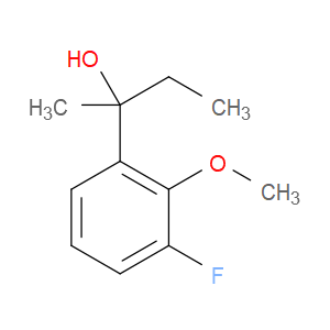 2-(3-fluoro-2-methoxyphenyl)butan-2-ol