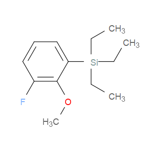 triethyl(3-fluoro-2-methoxyphenyl)silane