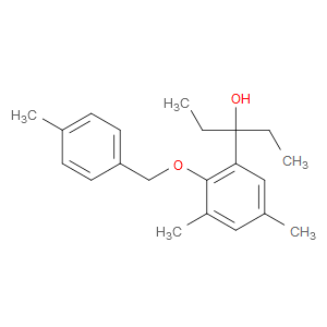 3-(3,5-dimethyl-2-((4-methylbenzyl)oxy)phenyl)pentan-3-ol