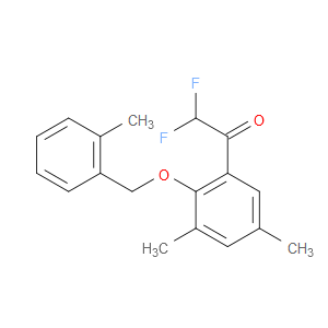 1-(3,5-dimethyl-2-((2-methylbenzyl)oxy)phenyl)-2,2-difluoroethanone