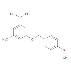 1-(3-((4-methoxybenzyl)oxy)-5-methylphenyl)ethanol
