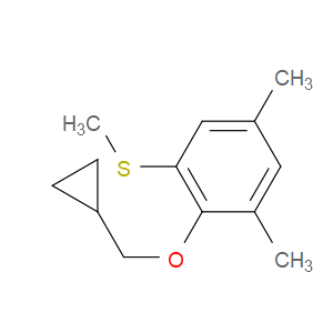 (2-(cyclopropylmethoxy)-3,5-dimethylphenyl)(methyl)sulfane