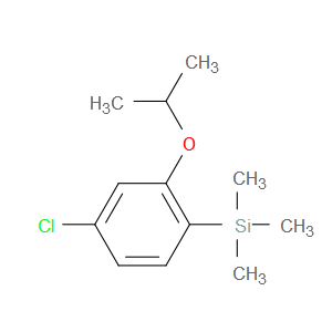 (4-chloro-2-isopropoxyphenyl)trimethylsilane