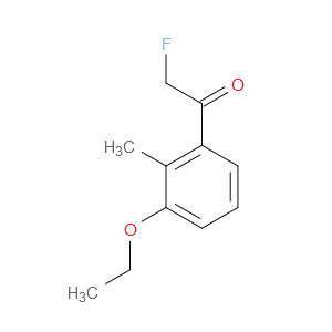 1-(3-ethoxy-2-methylphenyl)-2-fluoroethanone
