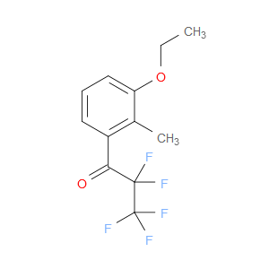1-(3-ethoxy-2-methylphenyl)-2,2,3,3,3-pentafluoropropan-1-one