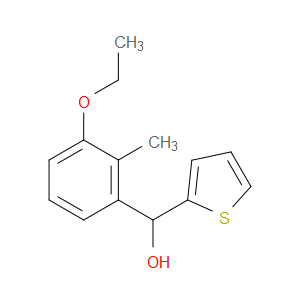 (3-ethoxy-2-methylphenyl)(thiophen-2-yl)methanol