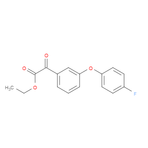 ethyl 2-(3-(4-fluorophenoxy)phenyl)-2-oxoacetate