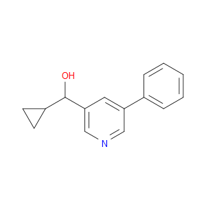 cyclopropyl(5-phenylpyridin-3-yl)methanol