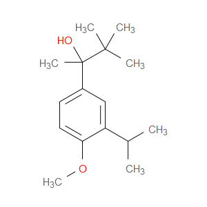 2-(3-isopropyl-4-methoxyphenyl)-3,3-dimethylbutan-2-ol