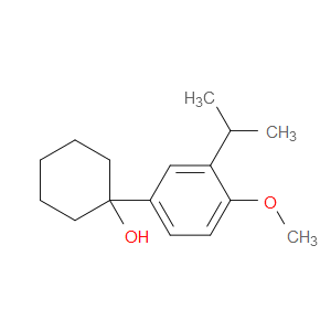 1-(3-isopropyl-4-methoxyphenyl)cyclohexanol
