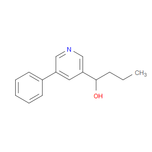 1-(5-phenylpyridin-3-yl)butan-1-ol