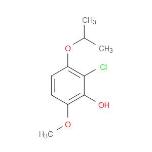 2-chloro-3-isopropoxy-6-methoxyphenol