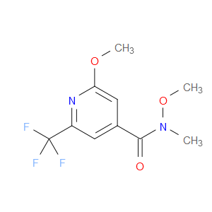 N,2-dimethoxy-N-methyl-6-(trifluoromethyl)isonicotinamide