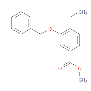 methyl 3-(benzyloxy)-4-ethylbenzoate